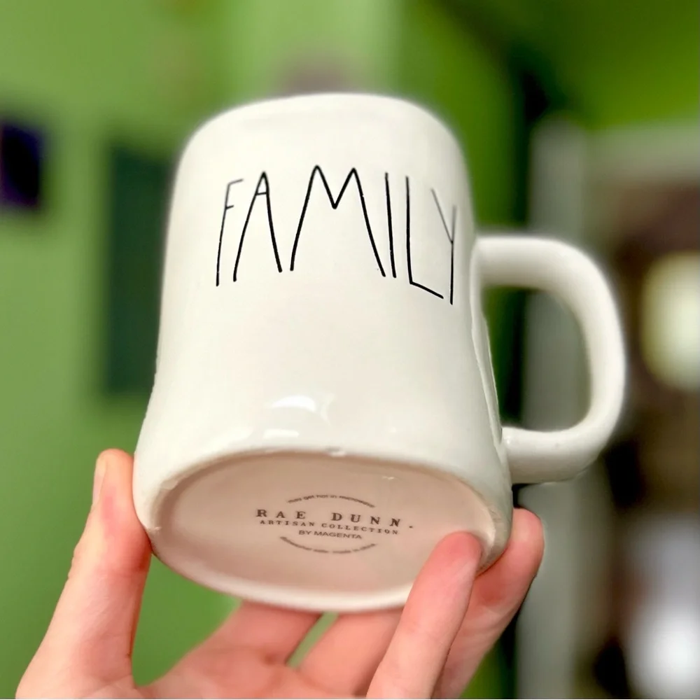 Cute Farmhouse Chic Family Kitchen Ceramic Cottagecore Kitchen Dining Mug - Picture 3 of 5